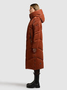  - Image from Khujo | Cappotto PULSET MARRONE SIENNA LUCIDO