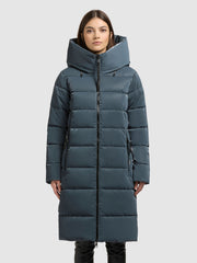 Mantel JILIAS6 SHINY DIM BLUE