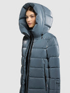  - Image from Khujo | Mantel JILIAS6 SHINY DIM BLUE