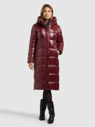  - Image from Khujo | Coat WILLA MAHOGANI RED