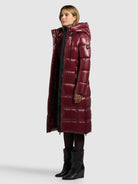  - Image from Khujo | Coat WILLA MAHOGANI RED