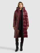  - Image from Khujo | Coat WILLA MAHOGANI RED