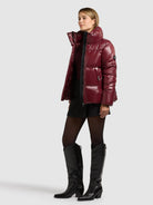  - Image from Khujo | Jacket NALA MAHOGANI RED