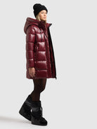  - Image from Khujo | Jacke JANOU MAHAGONI RED