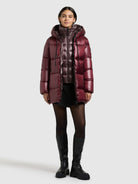  - Image from Khujo | Jacket DASHA MAHOGANI RED