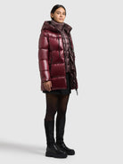  - Image from Khujo | Jacket DASHA MAHOGANI RED