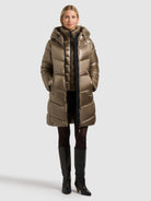  - Image from Khujo | Coat ADRIANA CANE BROWN