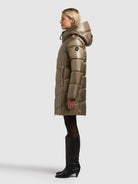  - Image from Khujo | Coat ADRIANA CANE BROWN