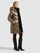  - Image from Khujo | Coat ADRIANA CANE BROWN