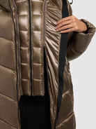  - Image from Khujo | Coat ADRIANA CANE BROWN