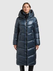 RABIA 2IN1 coat (removable insert) DIM BLUE