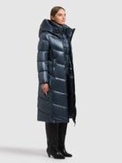  - Image from Khujo | RABIA 2IN1 coat (removable insert) DIM BLUE