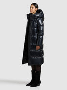  - Image from Khujo | Coat RACHEL2 SHINY MIDNIGHT BLUE