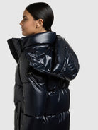  - Image from Khujo | Coat RACHEL2 SHINY MIDNIGHT BLUE