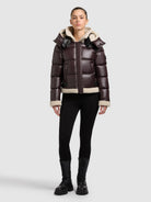  - Image from Khujo | Jacket NESSIE2 MOODY PLUM