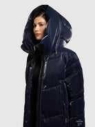  - Image from Khujo | Mantel PULSET SHINY MIDNIGHT BLUE