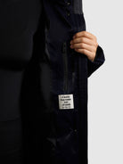  - Image from Khujo | Mantel PULSET SHINY MIDNIGHT BLUE