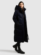  - Image from Khujo | Mantel PULSET SHINY MIDNIGHT BLUE