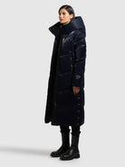  - Image from Khujo | Mantel PULSET SHINY MIDNIGHT BLUE