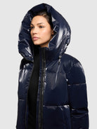  - Image from Khujo | Jacke AUDREY SHINY MIDNIGHT BLUE