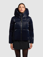  - Image from Khujo | Jacke AUDREY SHINY MIDNIGHT BLUE