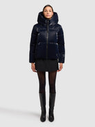  - Image from Khujo | Jacke AUDREY SHINY MIDNIGHT BLUE