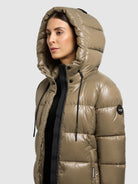  - Image from Khujo | Coat WILLA CANE BROWN