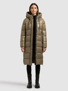  - Image from Khujo | Coat WILLA CANE BROWN