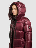  - Image from Khujo | Coat NASHI MAHOGANI RED