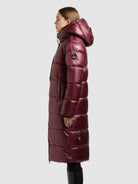  - Image from Khujo | Coat NASHI MAHOGANI RED