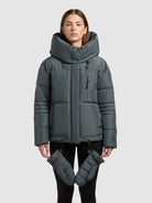  - Image from Khujo | Jacket PEEKE2 WITH GLOVES FOAM GREEN