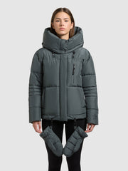 Jacket PEEKE2 WITH GLOVES FOAM GREEN