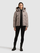  - Image from Khujo | Jacke EVANDE GREIGE