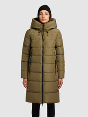 Coat JILIAS5 SCRUB GREEN