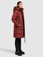 - Image from Khujo | Coat JILIAS5 DARK RED