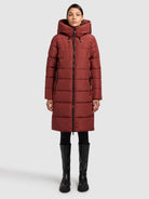  - Image from Khujo | Coat JILIAS5 DARK RED
