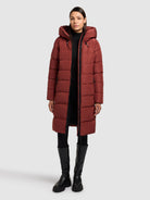  - Image from Khujo | Coat JILIAS5 DARK RED