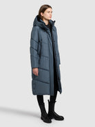  - Image from Khujo | Manteau SONJE6 DIM BLEU