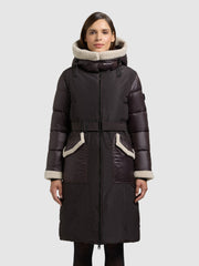 Mantel POPPY MOODY PLUM