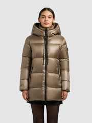 Jacke DASHA 2IN1 (Einsatz herausnehmbar) CANE BROWN