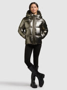  - Image from Khujo | Jacket DEVINA SHINY MUD BROWN