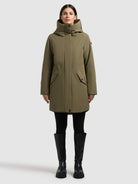  - Image from Khujo | Mantel DIANCE SCRUB GREEN