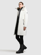  - Image from Khujo | Mantel NELLEN2 LUNA WHITE