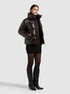  - Image from Khujo | Jacke RINJA2 SHINY MOODY PLUM