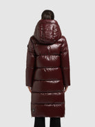  - Image from Khujo | Coat RACHEL2 SHINY MAHOGANY RED