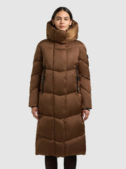 Coat MANELIA2 COPPER BROWN