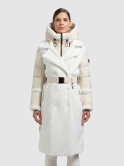 Manteau KALMIA COTON CRÈME