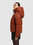  - Image from Khujo | Jacket AUDREY SHINY SIENNA BROWN