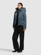  - Image from Khujo | Jacke AUDREY SHINY DIM BLUE
