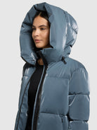  - Image from Khujo | Jacke AUDREY SHINY DIM BLUE